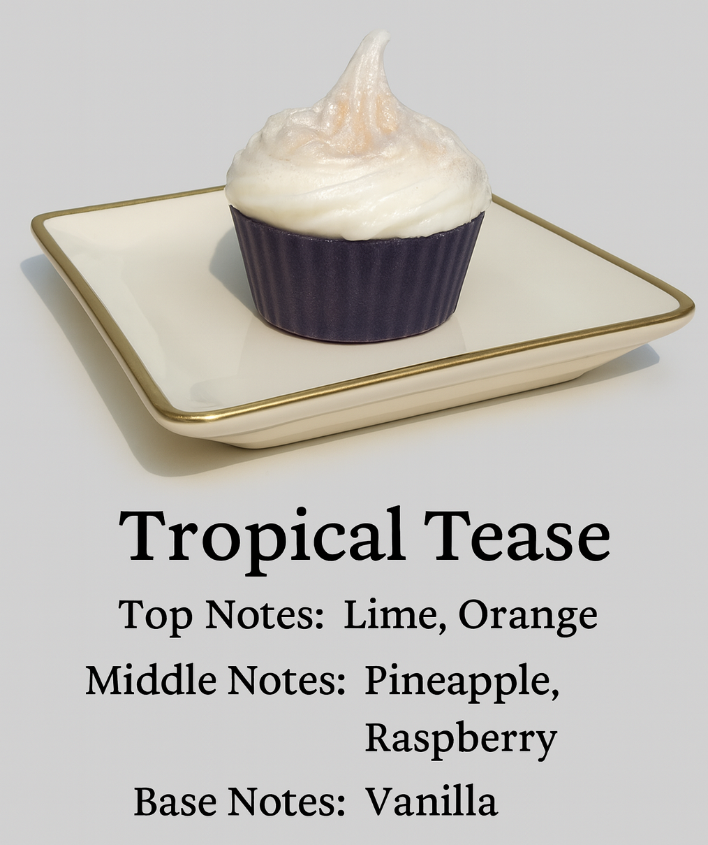 Tropical Tease cup cake soap