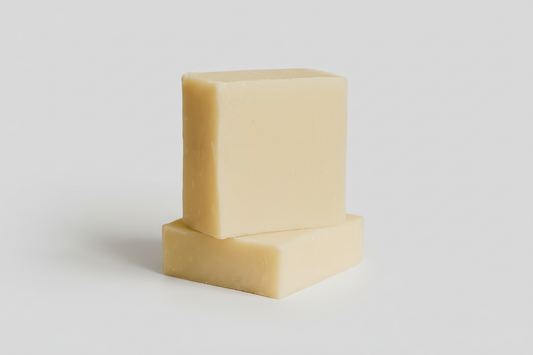 Yoni Soap with light gray background
